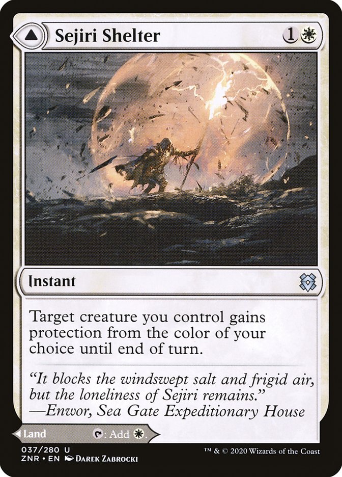Sejiri Shelter // Sejiri Glacier [Zendikar Rising] | Card Merchant Takapuna