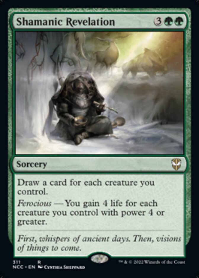 Shamanic Revelation [Streets of New Capenna Commander] | Card Merchant Takapuna