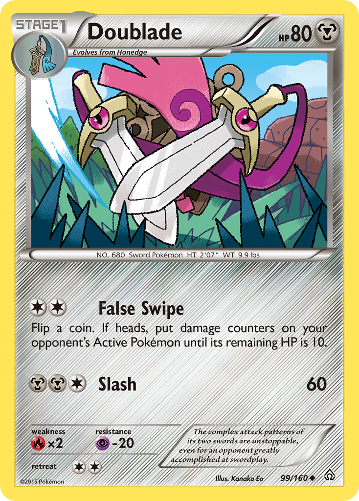 Doublade (99/160) [XY: Primal Clash] | Card Merchant Takapuna