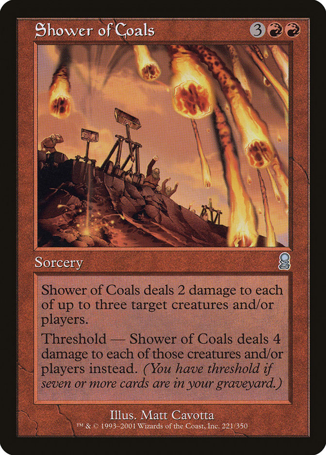 Shower of Coals [Odyssey] | Card Merchant Takapuna