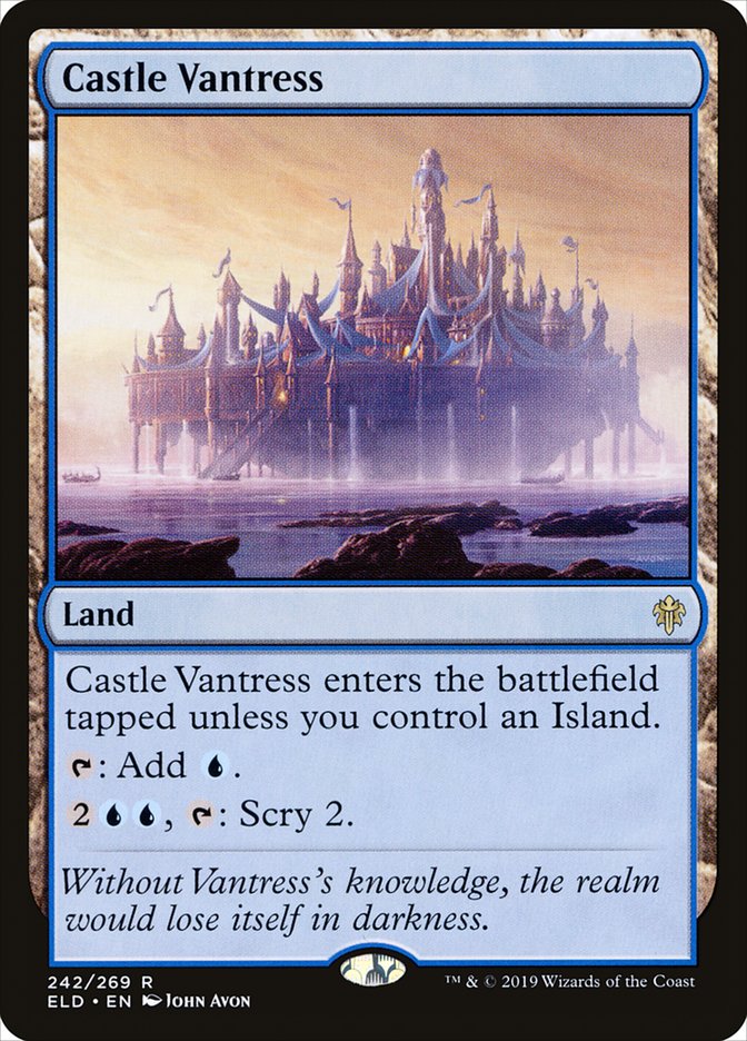 Castle Vantress [Throne of Eldraine] | Card Merchant Takapuna