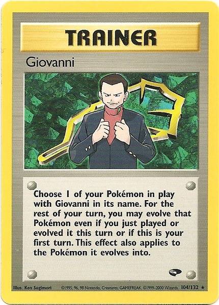 Giovanni (104/132) [Gym Challenge Unlimited] | Card Merchant Takapuna