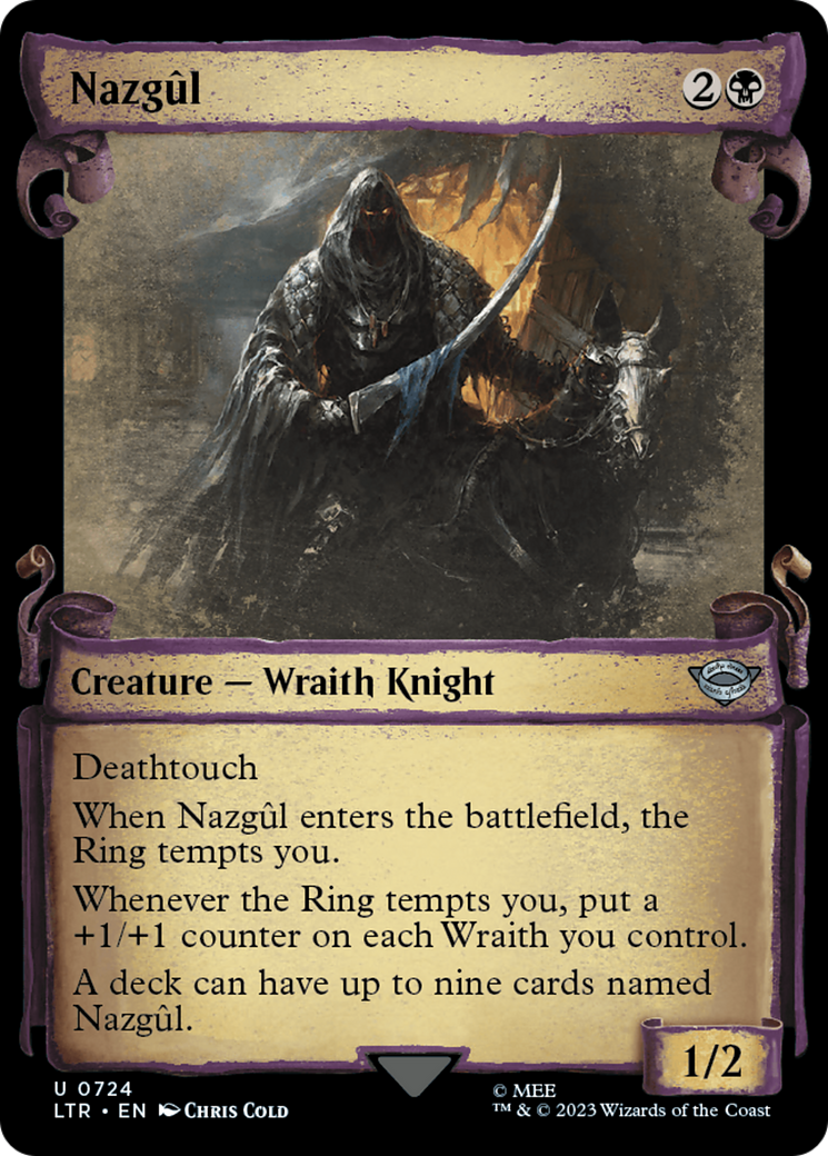 Nazgul (0724) [The Lord of the Rings: Tales of Middle-Earth Showcase Scrolls] | Card Merchant Takapuna