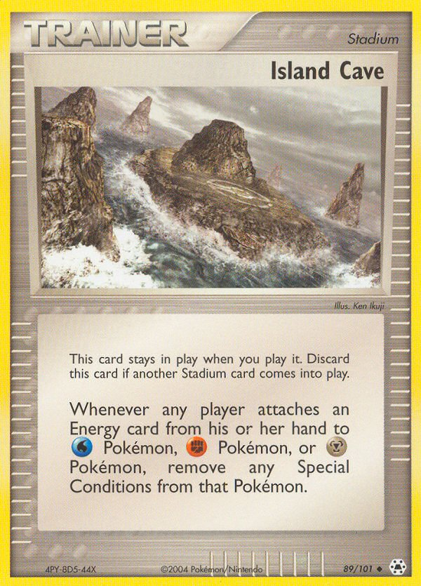 Island Cave (89/101) [EX: Hidden Legends] | Card Merchant Takapuna