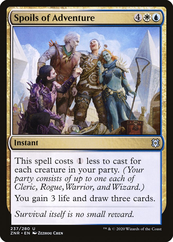 Spoils of Adventure [Zendikar Rising] | Card Merchant Takapuna