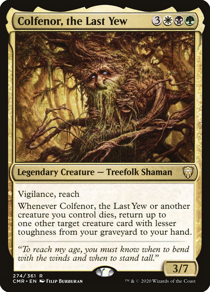 Colfenor, the Last Yew [Commander Legends] | Card Merchant Takapuna