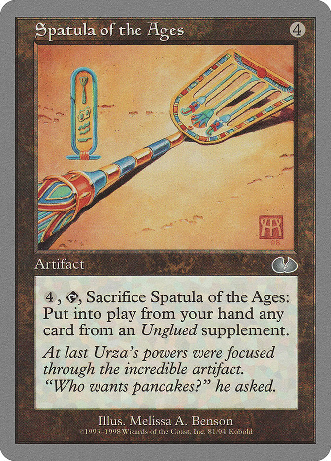 Spatula of the Ages [Unglued] | Card Merchant Takapuna