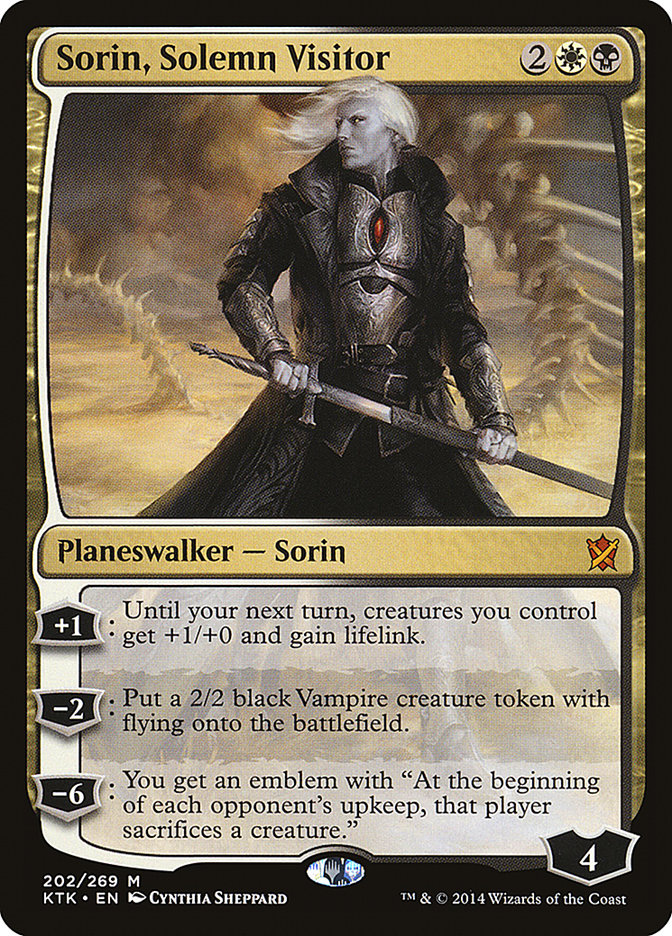 Sorin, Solemn Visitor [Khans of Tarkir] | Card Merchant Takapuna