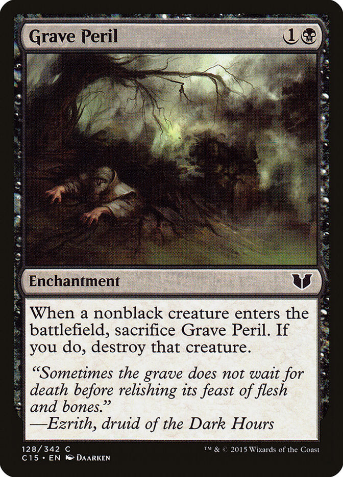 Grave Peril [Commander 2015] | Card Merchant Takapuna