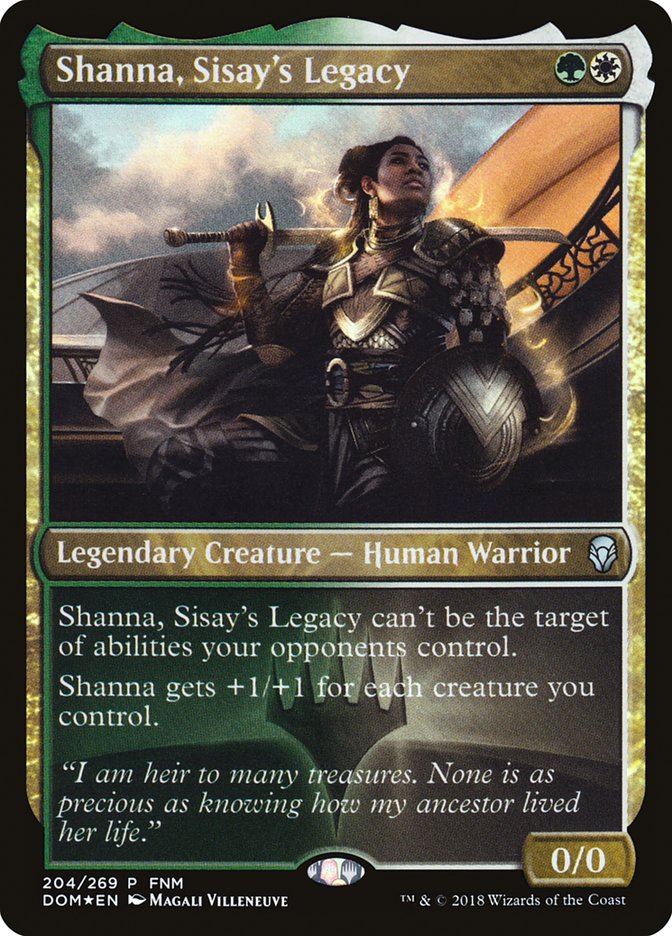 Shanna, Sisay's Legacy (FNM) [Dominaria Promos] | Card Merchant Takapuna