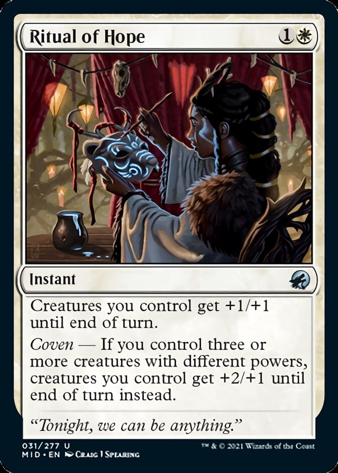 Ritual of Hope [Innistrad: Midnight Hunt] | Card Merchant Takapuna