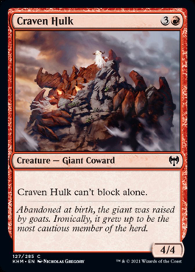Craven Hulk [Kaldheim] | Card Merchant Takapuna