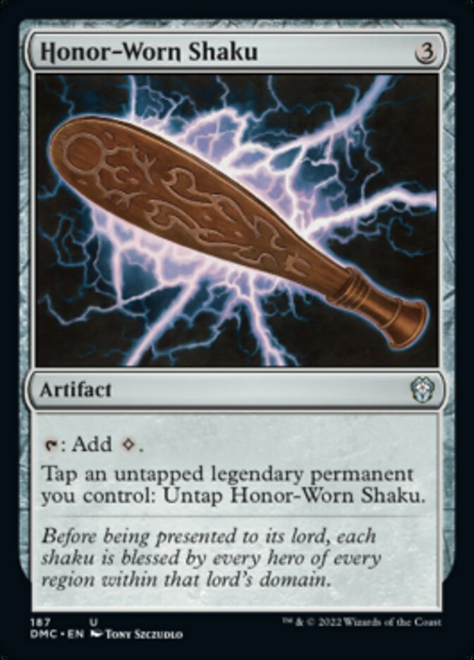 Honor-Worn Shaku [Dominaria United Commander] | Card Merchant Takapuna