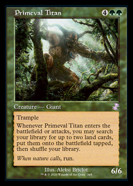 Primeval Titan (Timeshifted) [Time Spiral Remastered] | Card Merchant Takapuna