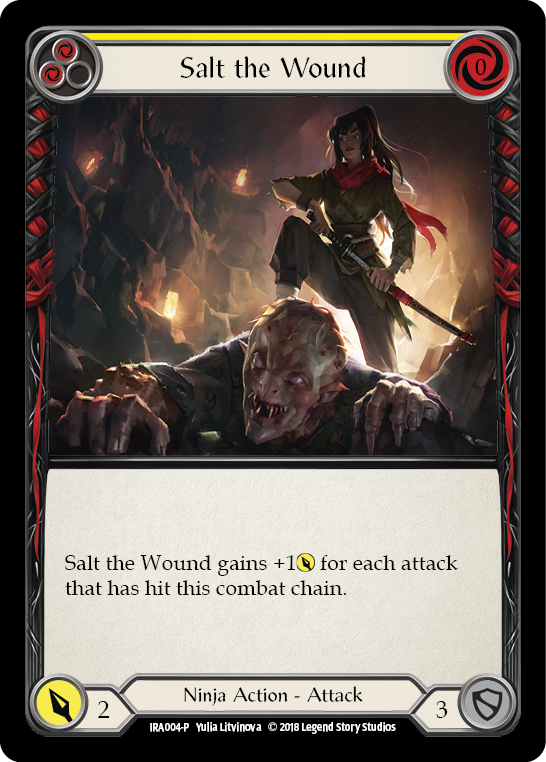 Salt the Wound [IRA004-P] (Ira Welcome Deck)  1st Edition Normal | Card Merchant Takapuna