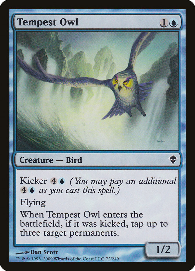 Tempest Owl [Zendikar] | Card Merchant Takapuna