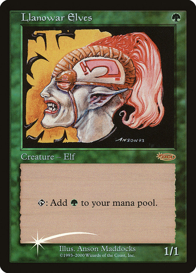 Llanowar Elves [Friday Night Magic 2000] | Card Merchant Takapuna