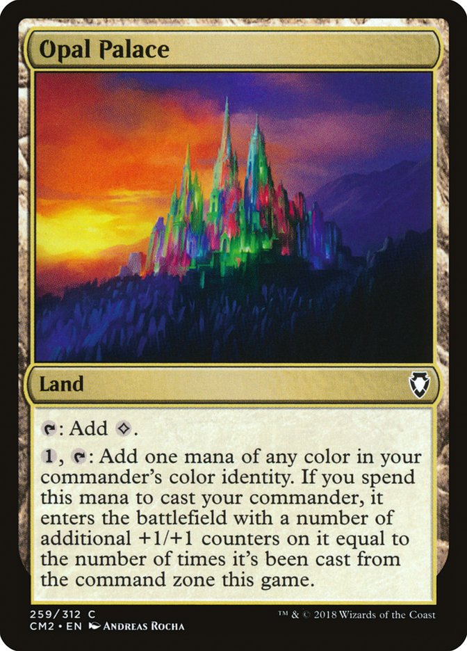 Opal Palace [Commander Anthology Volume II] | Card Merchant Takapuna