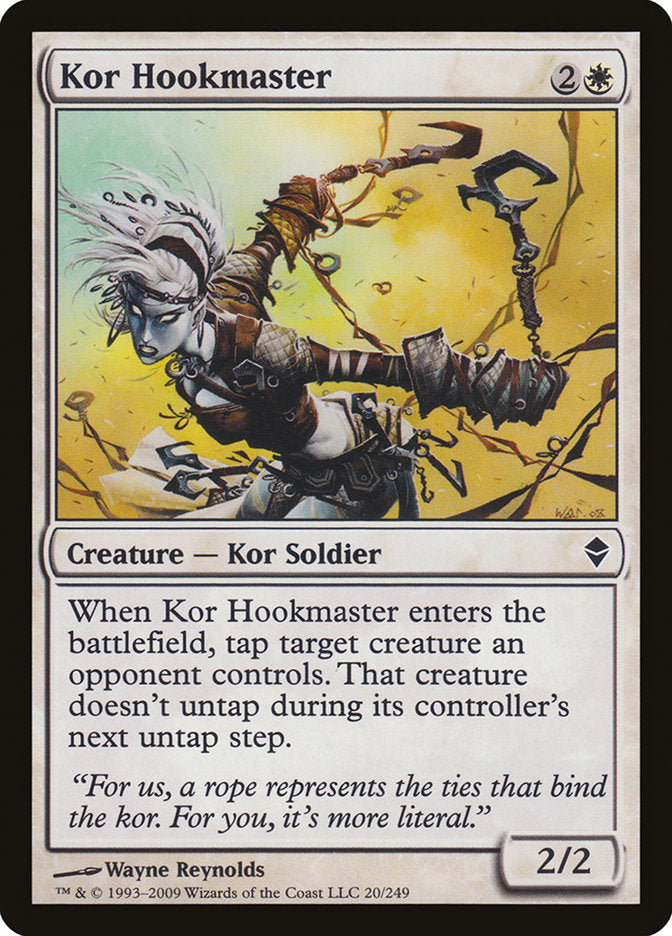 Kor Hookmaster [Zendikar] | Card Merchant Takapuna