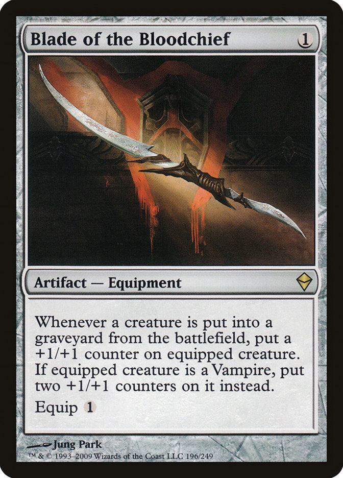 Blade of the Bloodchief [Zendikar] | Card Merchant Takapuna