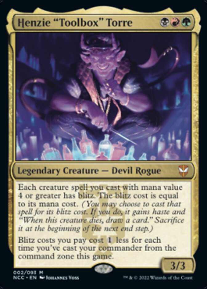 Henzie "Toolbox" Torre [Streets of New Capenna Commander] | Card Merchant Takapuna