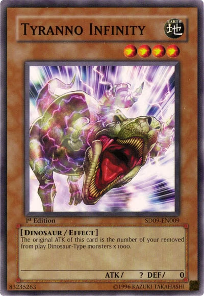 Tyranno Infinity [SD09-EN009] Common | Card Merchant Takapuna