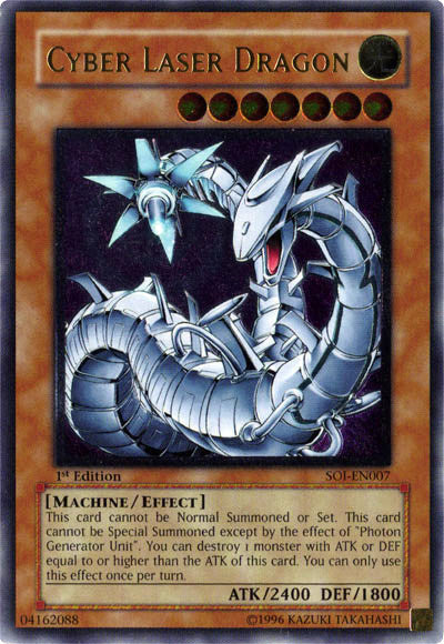Cyber Laser Dragon (UTR) [SOI-EN007] Ultimate Rare | Card Merchant Takapuna