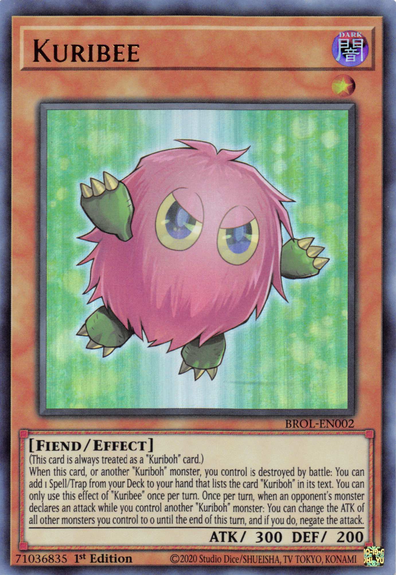 Kuribee [BROL-EN002] Ultra Rare | Card Merchant Takapuna