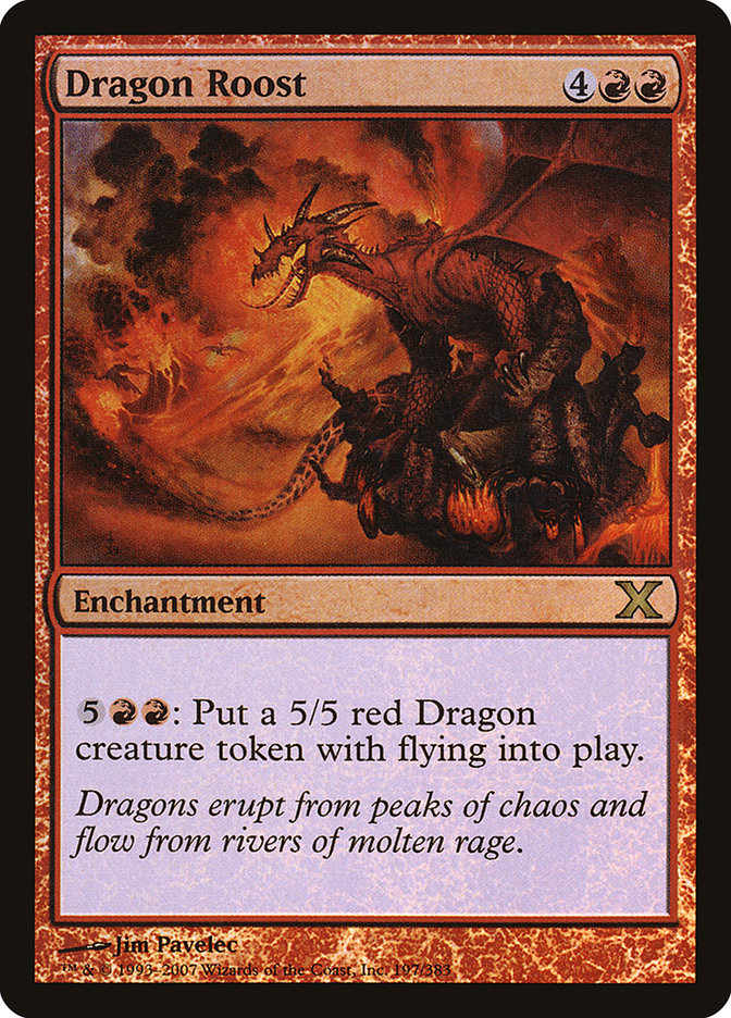 Dragon Roost (Premium Foil) [Tenth Edition] | Card Merchant Takapuna