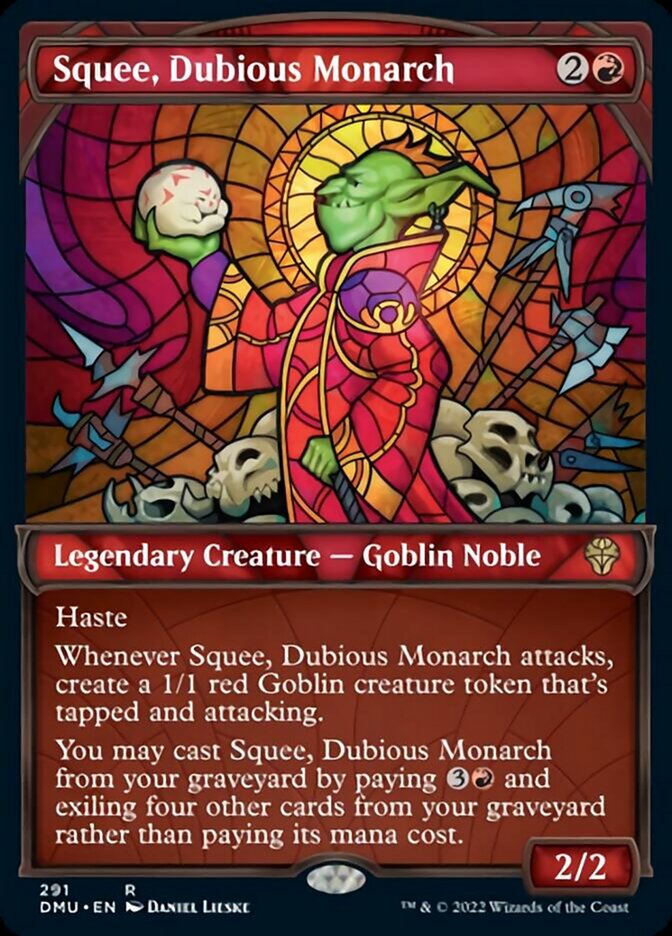 Squee, Dubious Monarch (Showcase) [Dominaria United] | Card Merchant Takapuna
