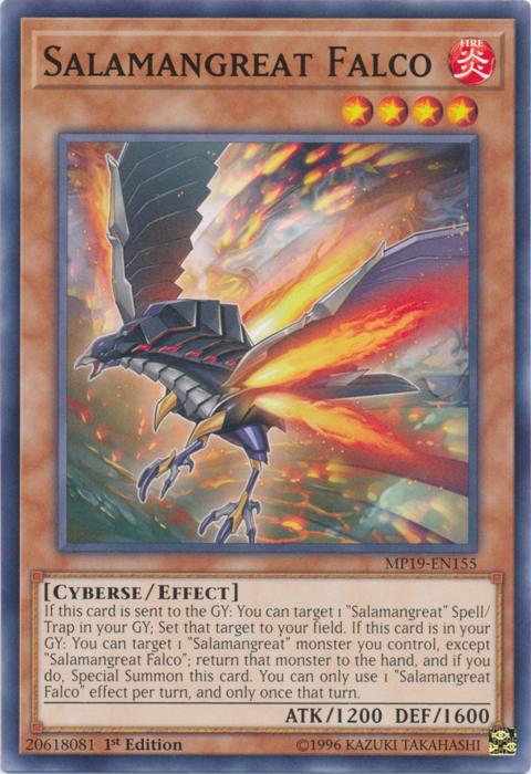 Salamangreat Falco [MP19-EN155] Common | Card Merchant Takapuna