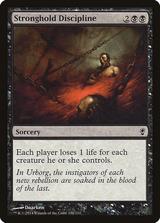 Stronghold Discipline [Conspiracy] | Card Merchant Takapuna
