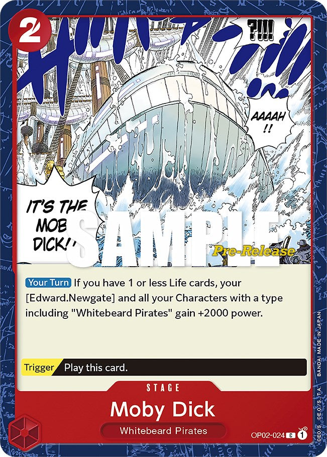 Moby Dick [Paramount War Pre-Release Cards] | Card Merchant Takapuna