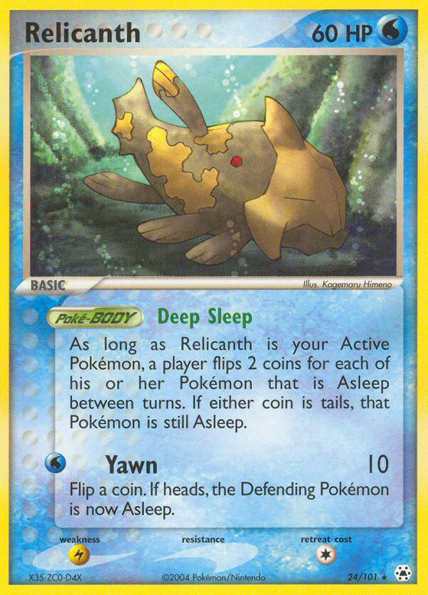 Relicanth (24/101) [EX: Hidden Legends] | Card Merchant Takapuna
