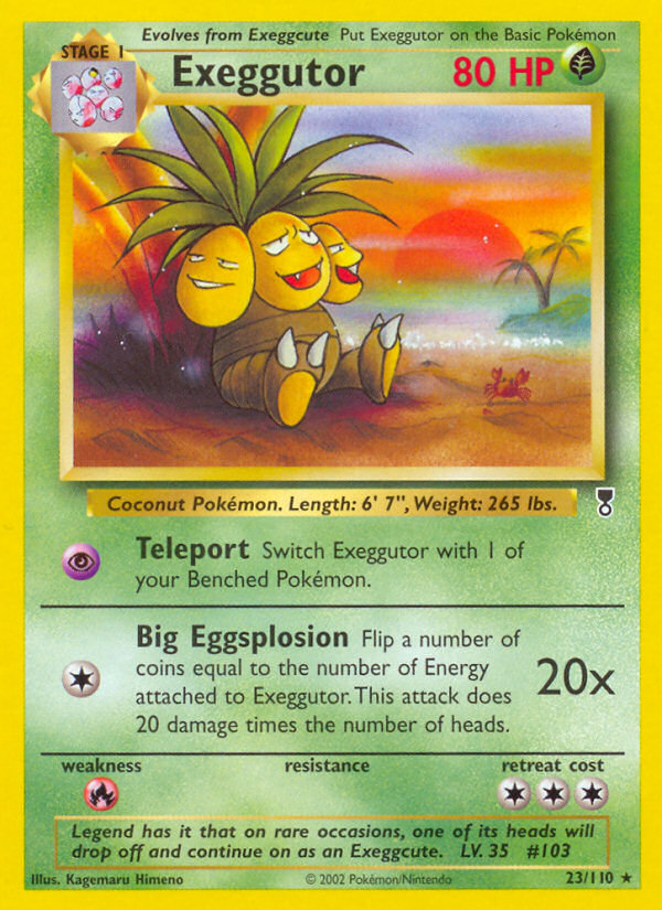 Exeggutor (23/110) [Legendary Collection] | Card Merchant Takapuna