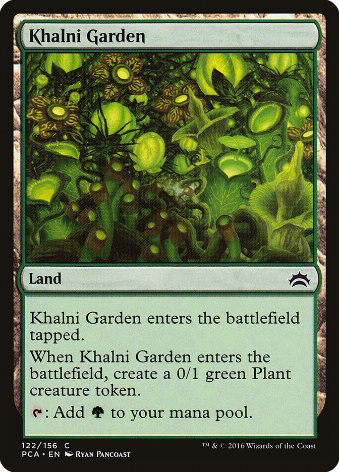 Khalni Garden [Planechase Anthology] | Card Merchant Takapuna