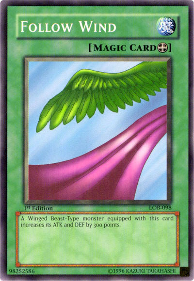 Follow Wind [LOB-098] Common | Card Merchant Takapuna
