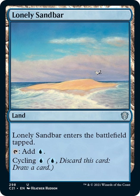 Lonely Sandbar [Commander 2021] | Card Merchant Takapuna