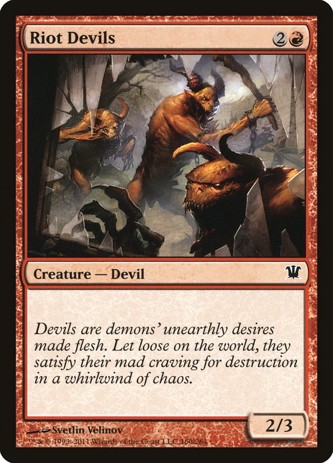 Riot Devils [Innistrad] | Card Merchant Takapuna