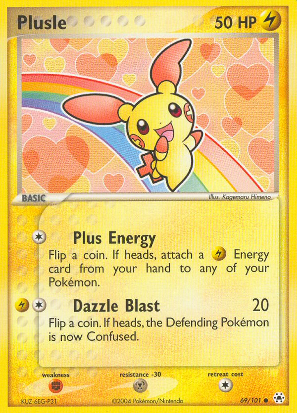 Plusle (69/101) [EX: Hidden Legends] | Card Merchant Takapuna