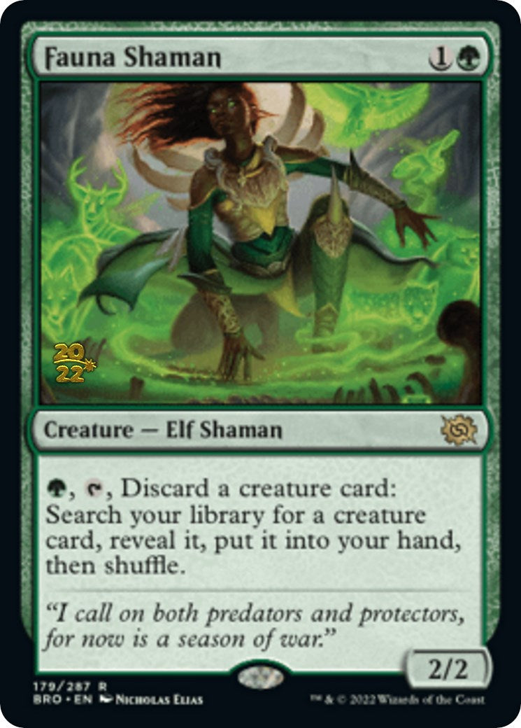 Fauna Shaman [The Brothers' War Prerelease Promos] | Card Merchant Takapuna