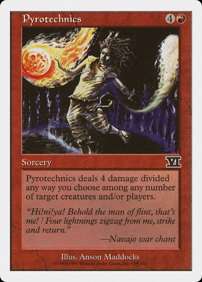 Pyrotechnics [Classic Sixth Edition] | Card Merchant Takapuna