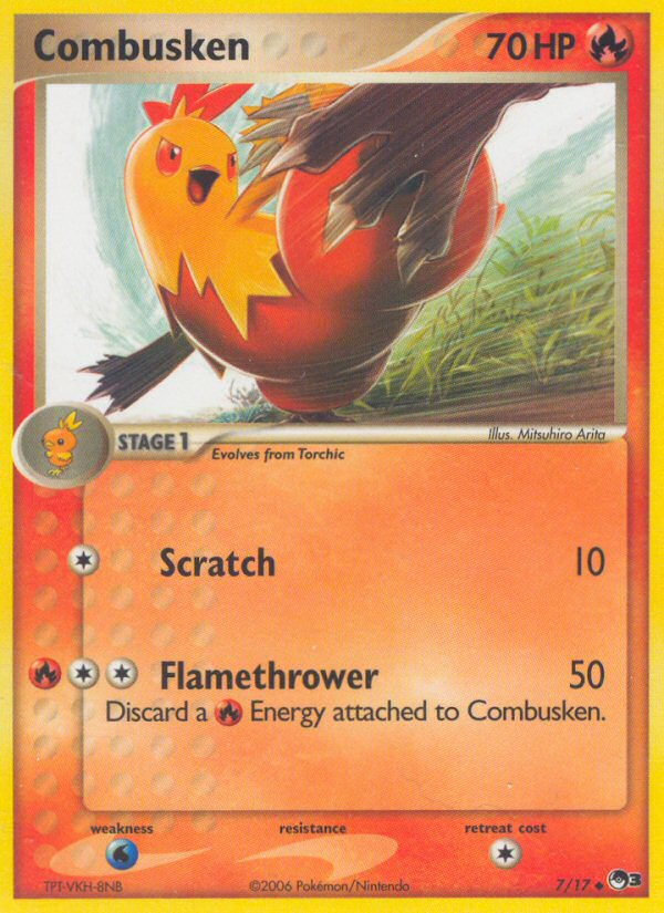 Combusken (7/17) [POP Series 3] | Card Merchant Takapuna