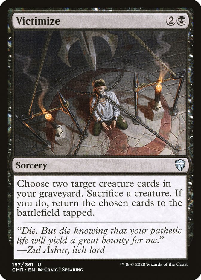 Victimize [Commander Legends] | Card Merchant Takapuna