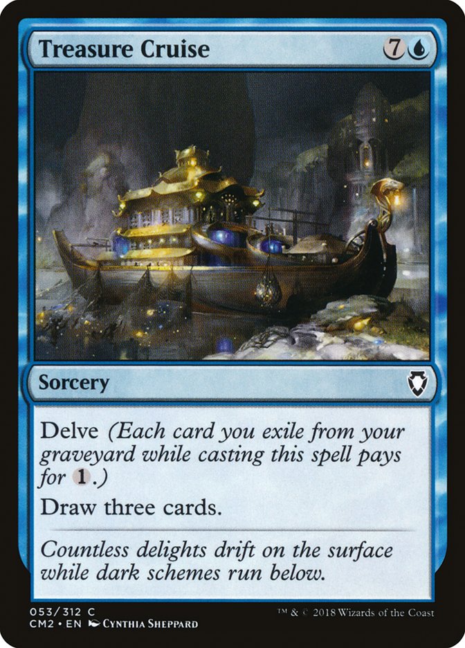 Treasure Cruise [Commander Anthology Volume II] | Card Merchant Takapuna