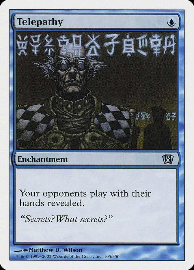 Telepathy [Eighth Edition] | Card Merchant Takapuna