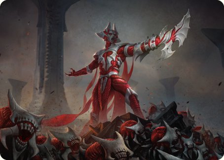 Mite Overseer Art Card [Phyrexia: All Will Be One Art Series] | Card Merchant Takapuna