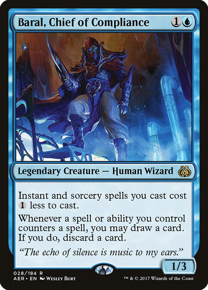 Baral, Chief of Compliance [Aether Revolt] | Card Merchant Takapuna