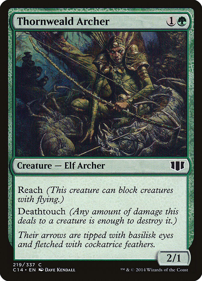 Thornweald Archer [Commander 2014] | Card Merchant Takapuna