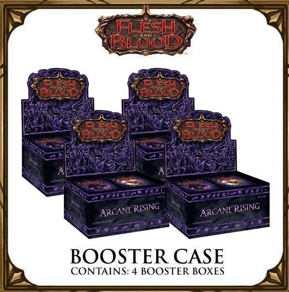 Flesh and Blood: Arcane Rising Booster Case (Unlimited) | Card Merchant Takapuna
